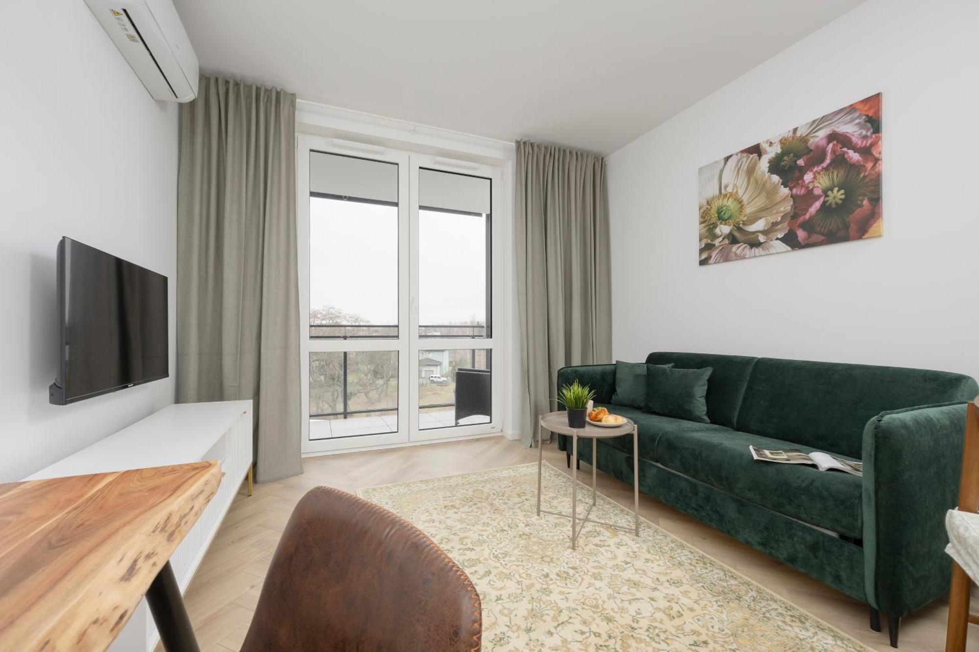 Modern Apartment With Balcony Near Aleje Jerozolimskie By Noclegi Renters وارسو المظهر الخارجي الصورة