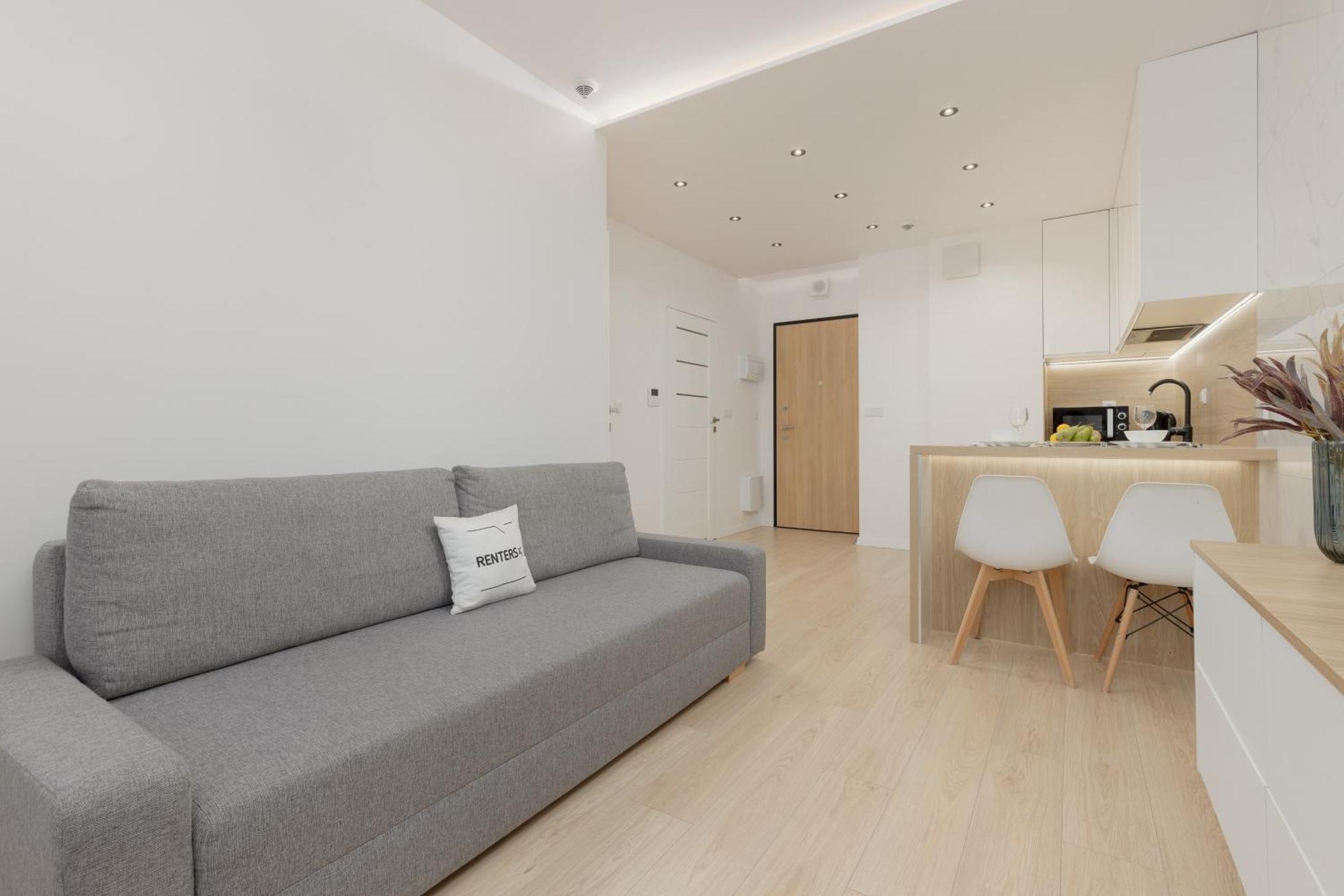 Modern Apartment With Balcony Near Aleje Jerozolimskie By Noclegi Renters وارسو المظهر الخارجي الصورة