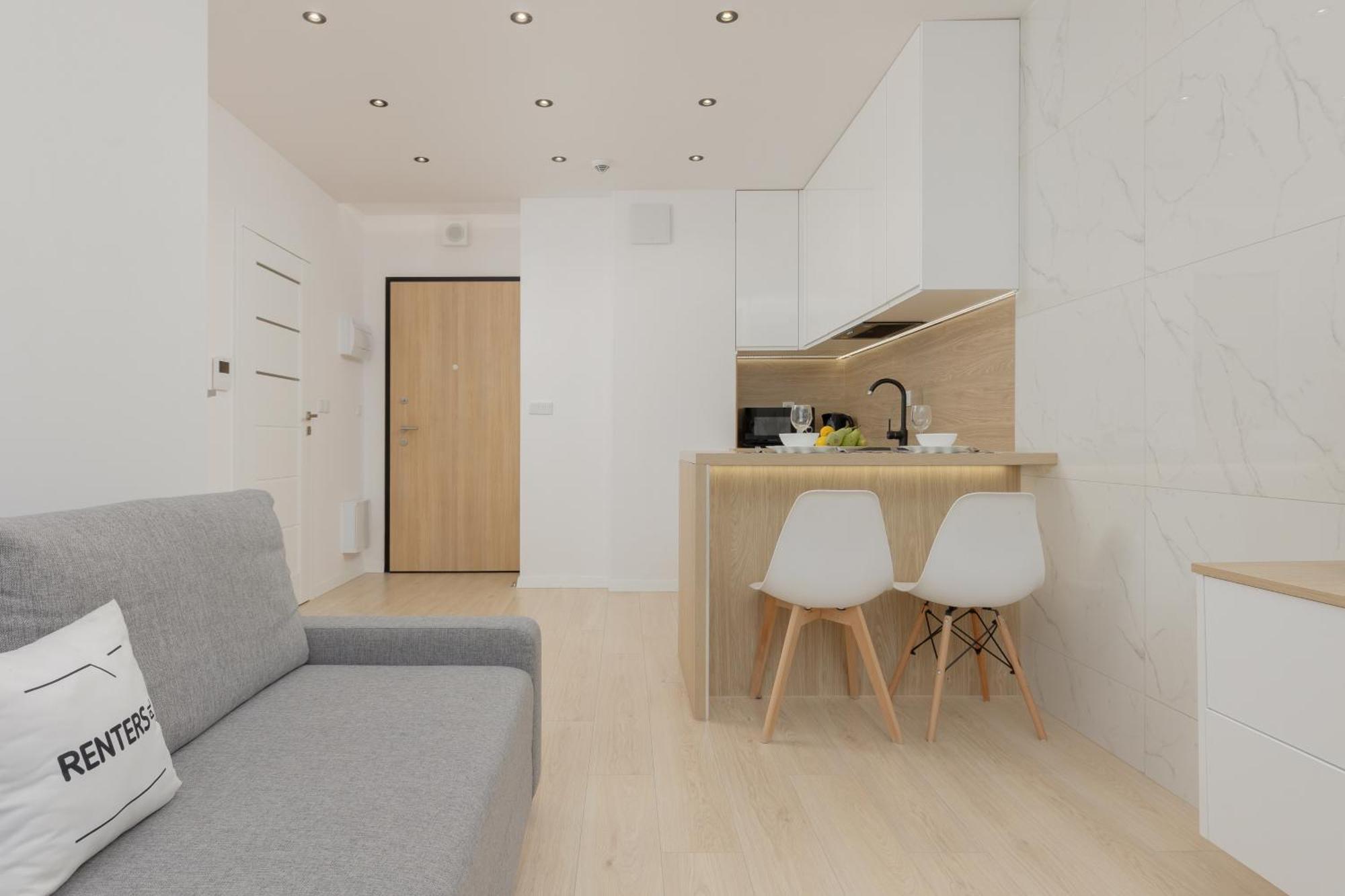 Modern Apartment With Balcony Near Aleje Jerozolimskie By Noclegi Renters وارسو المظهر الخارجي الصورة